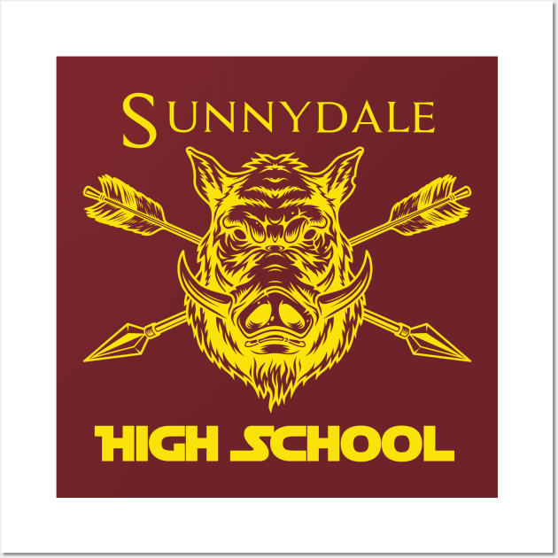 Sunnydale High Class of 1999 BTVS School Wall Art by OH Lucky